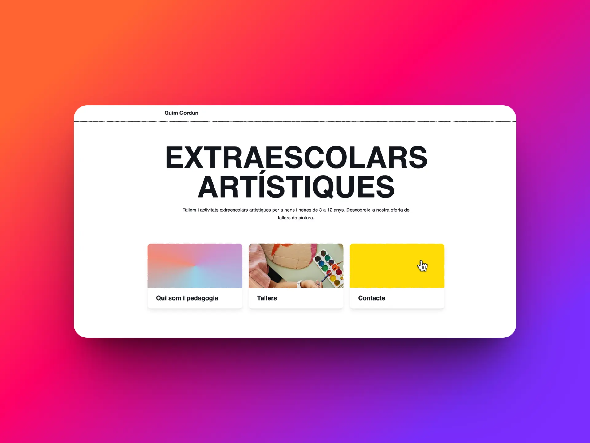 Extraescolares artísticas